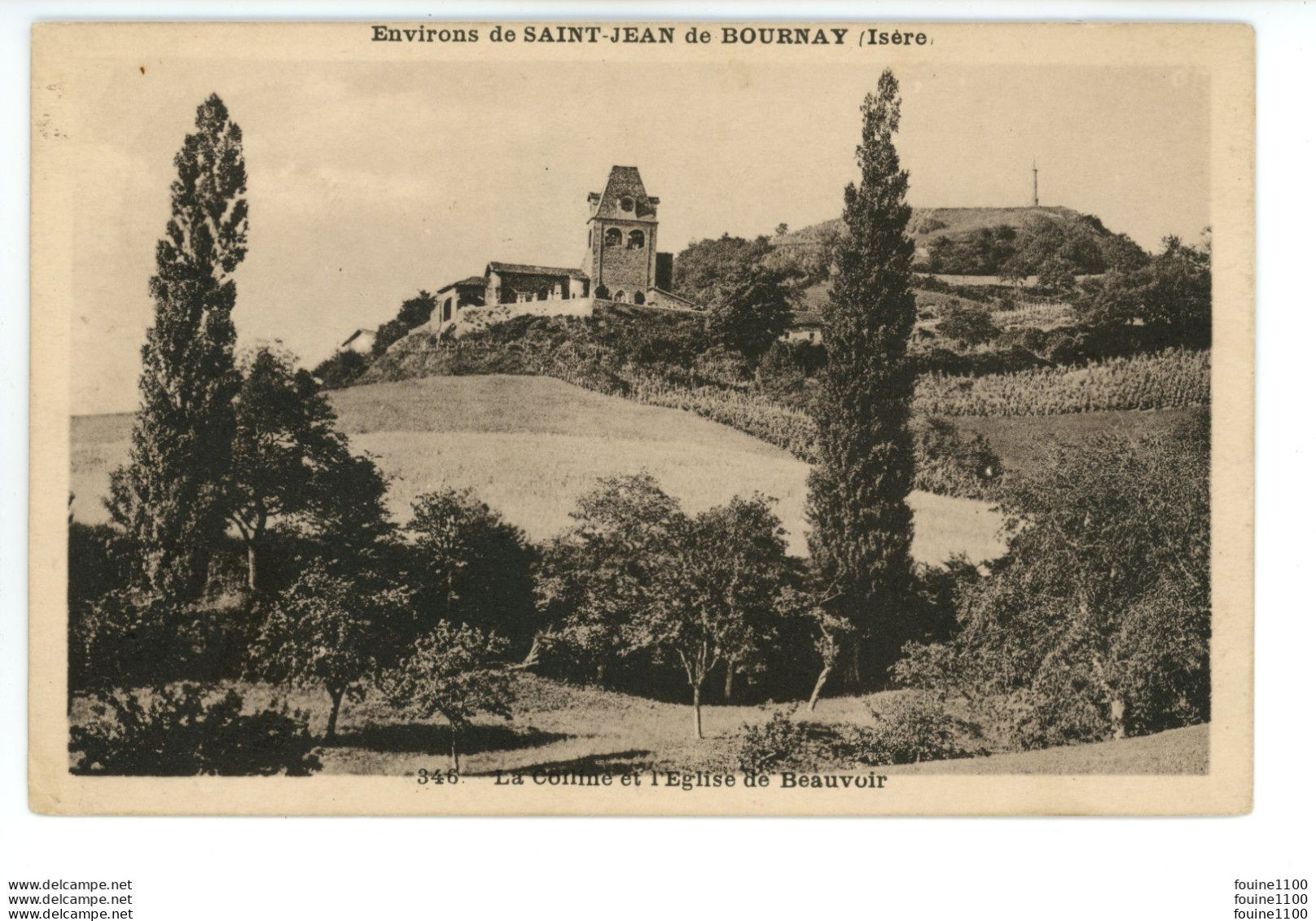 Environs De SAINT JEAN DE BOURNAY L' église De Beauvoir - Saint-Jean-de-Bournay