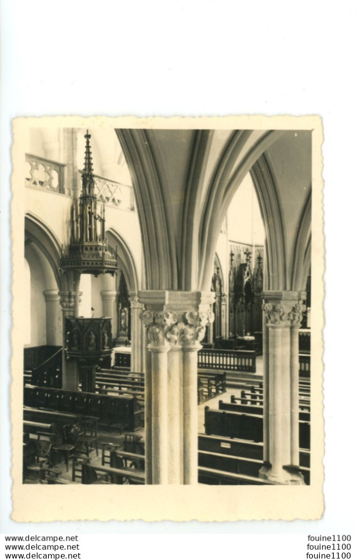 PHOTO De BEAUCOURT Intérieur De L'église ( Format 11,5 X 9 Cm Rigidité C.P.A. ) - Beaucourt