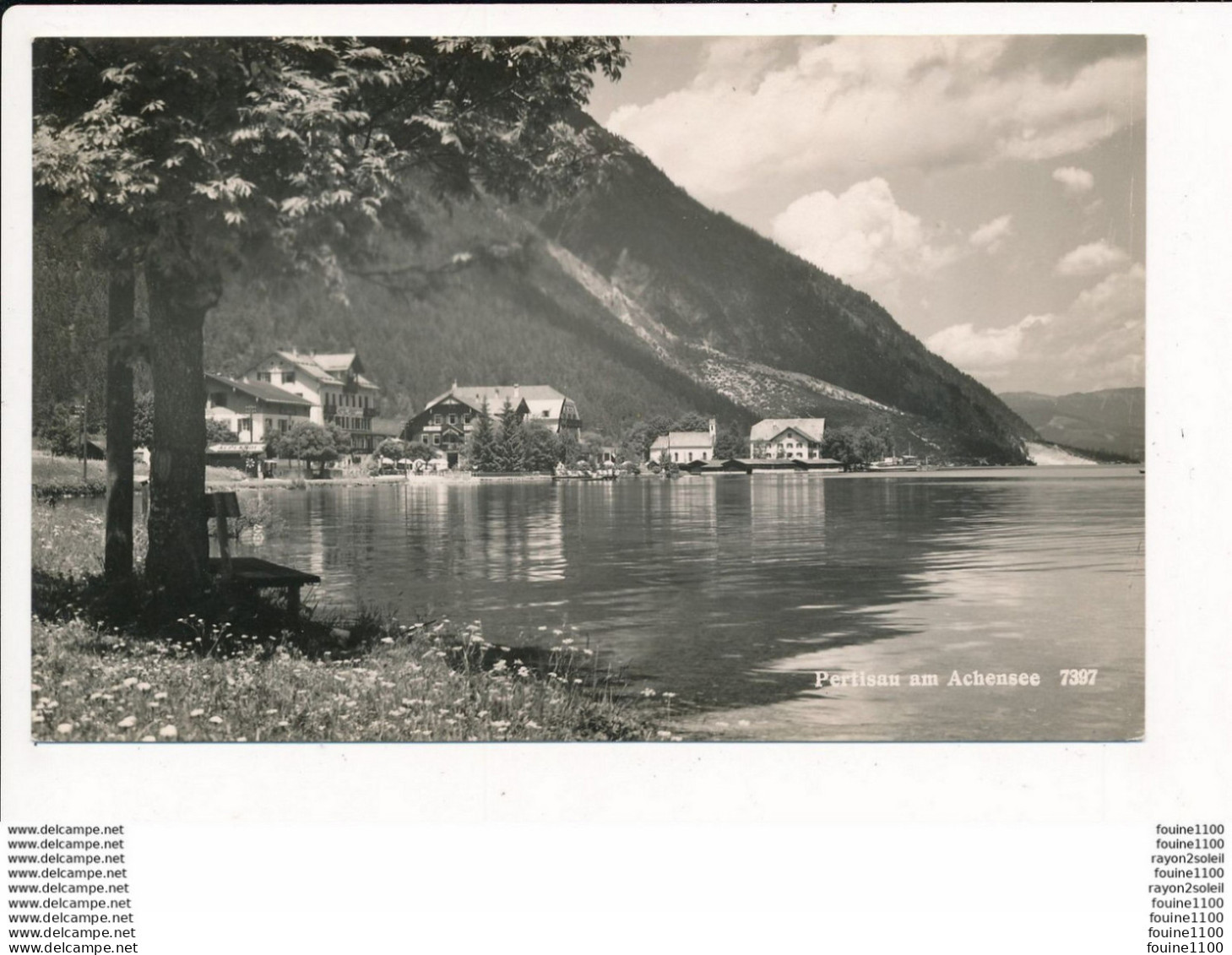 Carte PERTISAU AM ACHENSEE ( Format 9 X 14 Cm ) - Pertisau