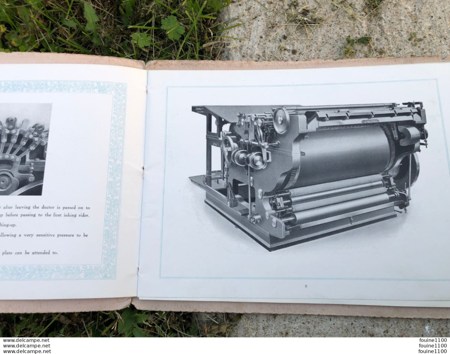 Catalogue MACHINES D'IMPRIMERIE PRESSES ROTATIVES TYPOGRAPHIQUES Georges MANN & Co LEEDS Machinery Lithographic Rotary - Sin Clasificación