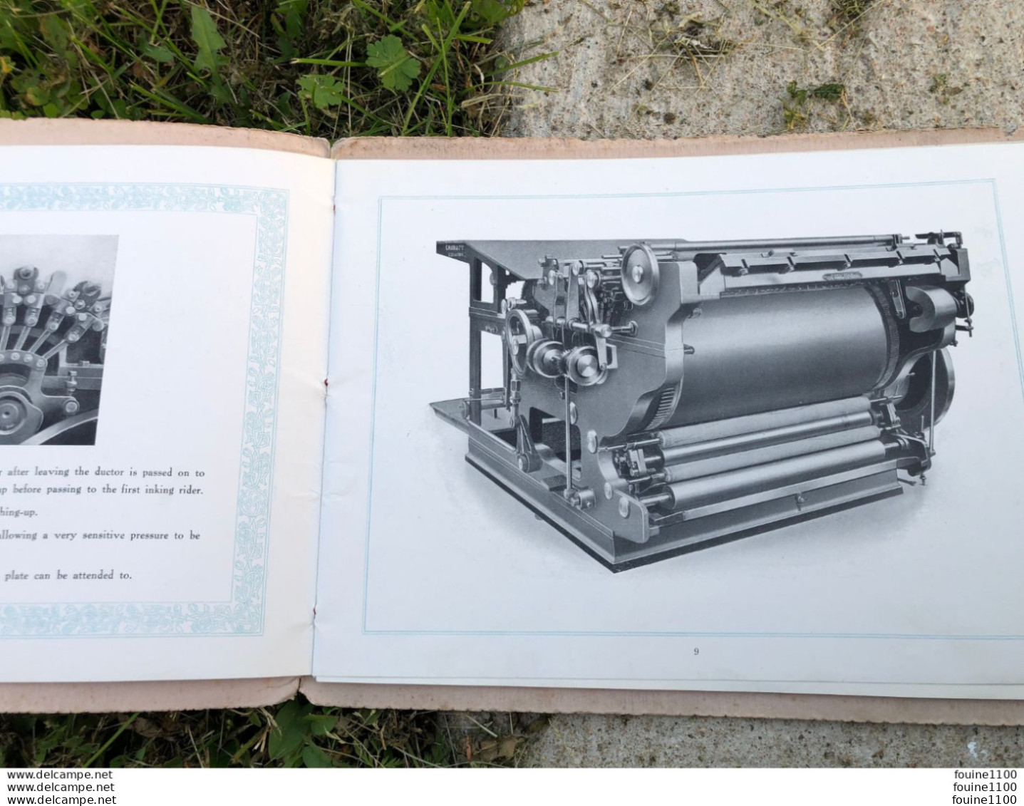 Catalogue MACHINES D'IMPRIMERIE PRESSES ROTATIVES TYPOGRAPHIQUES Georges MANN & Co LEEDS Machinery Lithographic Rotary - Non Classés