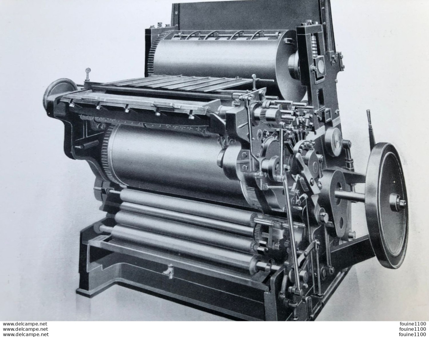 catalogue MACHINES D'IMPRIMERIE PRESSES ROTATIVES TYPOGRAPHIQUES Georges MANN & Co LEEDS machinery lithographic rotary