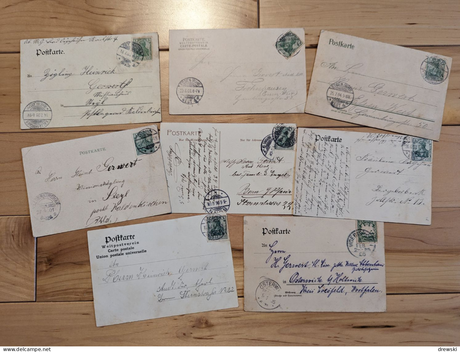 DEUTSCHLAND / GERMANY 250+ Better Quality Postcards - Retired Dealer's Stock - ALL POSTCARDS PHOTOGRAPHED - Collezioni E Lotti