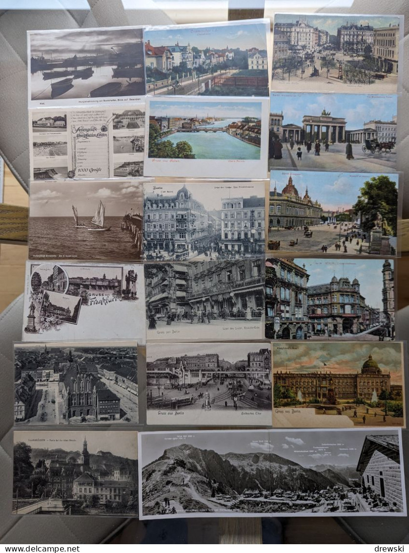 DEUTSCHLAND / GERMANY 250+ better quality postcards - Retired dealer's stock - ALL POSTCARDS PHOTOGRAPHED