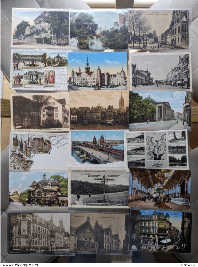 DEUTSCHLAND / GERMANY 250+ better quality postcards - Retired dealer's stock - ALL POSTCARDS PHOTOGRAPHED