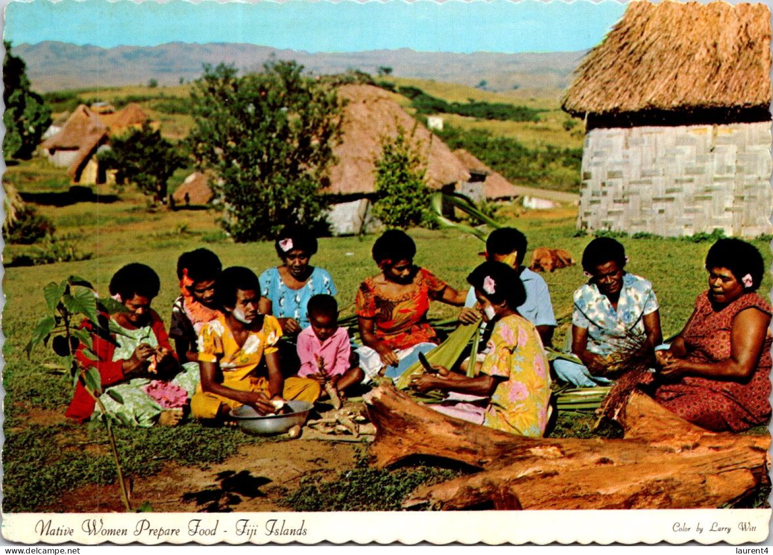 11-12-2023 (1 W 54) Fiji - Women In Village - Fidji