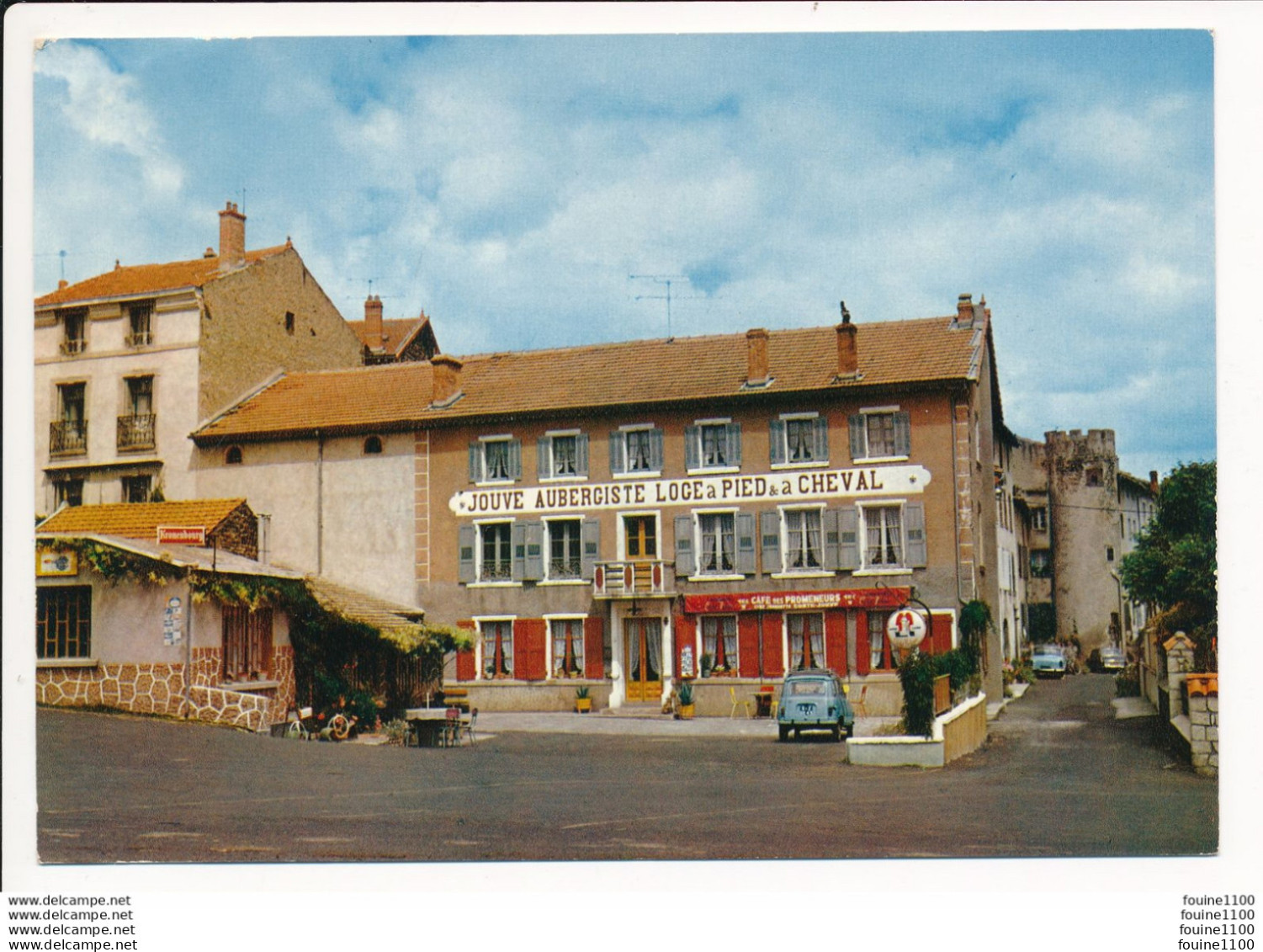 Carte ( Format 15 X 10,5 Cm ) LOUDES Hôtel Coste Jouve - Loudes