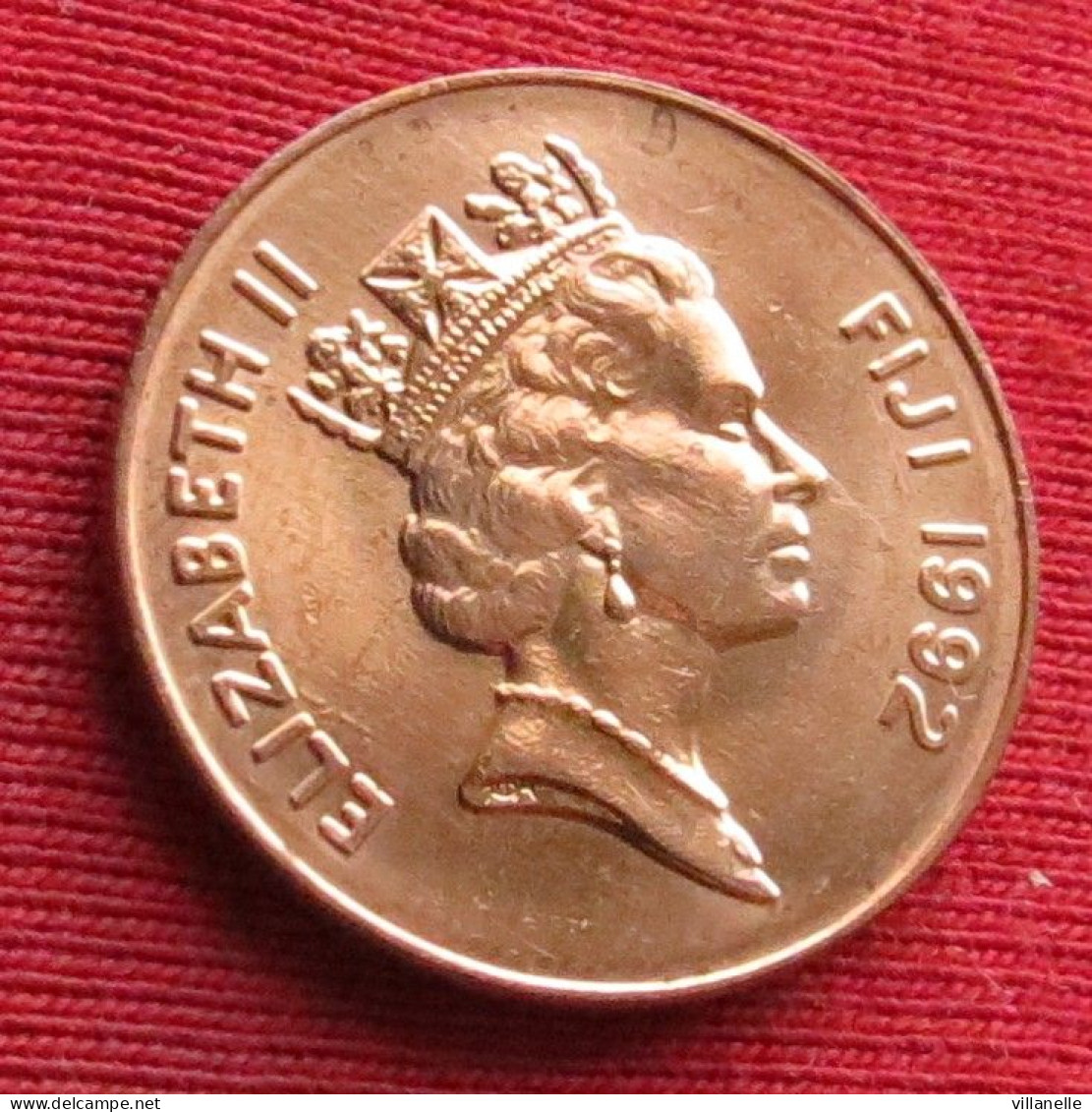 Fiji 2 Cents 1992 KM# 50a  *V3T - Fidji