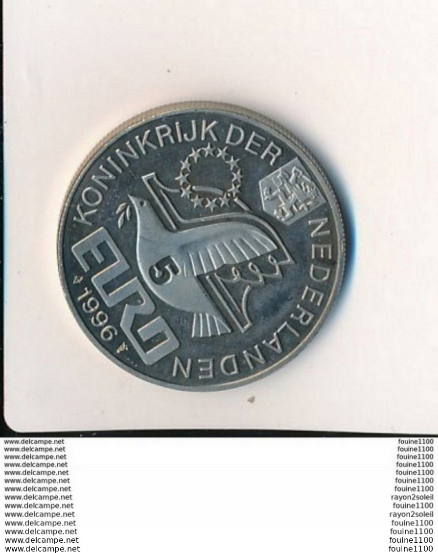 5 Euro  KONINKRIJK DER NEDERLANDEN 1996 Constantijn Huygens ( Recto Verso ) - Pays-Bas