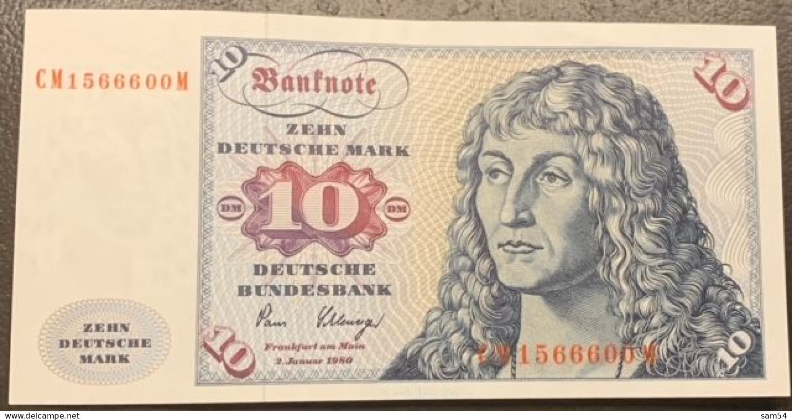 10 Deutsche Mark ALLEMAGNE FÉDÉRALE 1980 - 10 Deutsche Mark