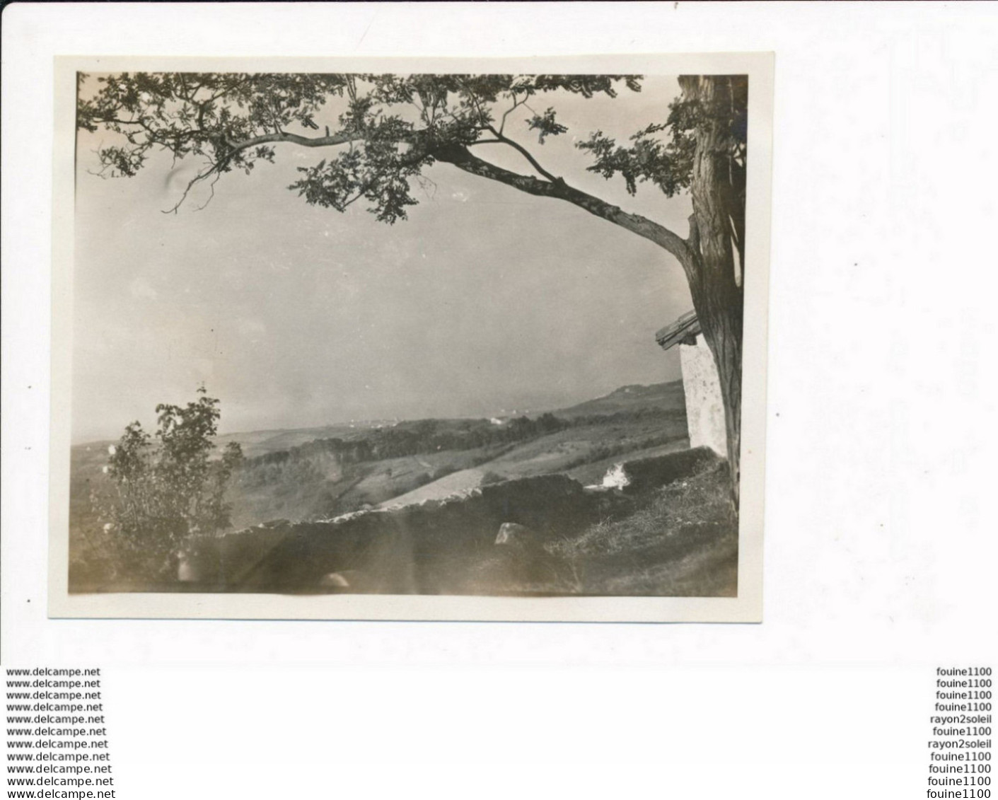 " PHOTO SOUPLE " ( Année 1933 ) Environs D' URRUGNE ( Recto Verso ) - Urrugne