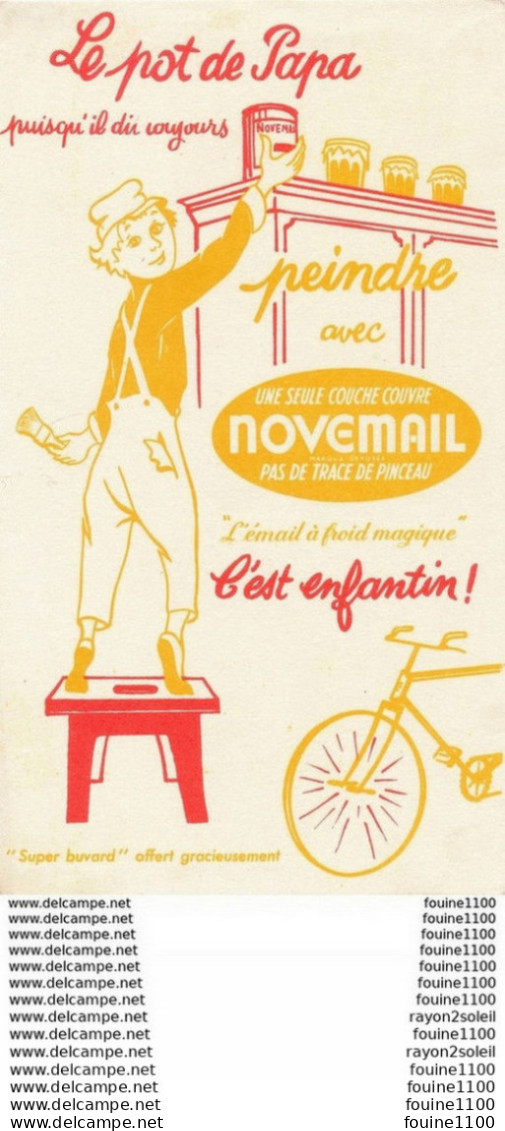 BUVARD   Peinture Novemail - Paints