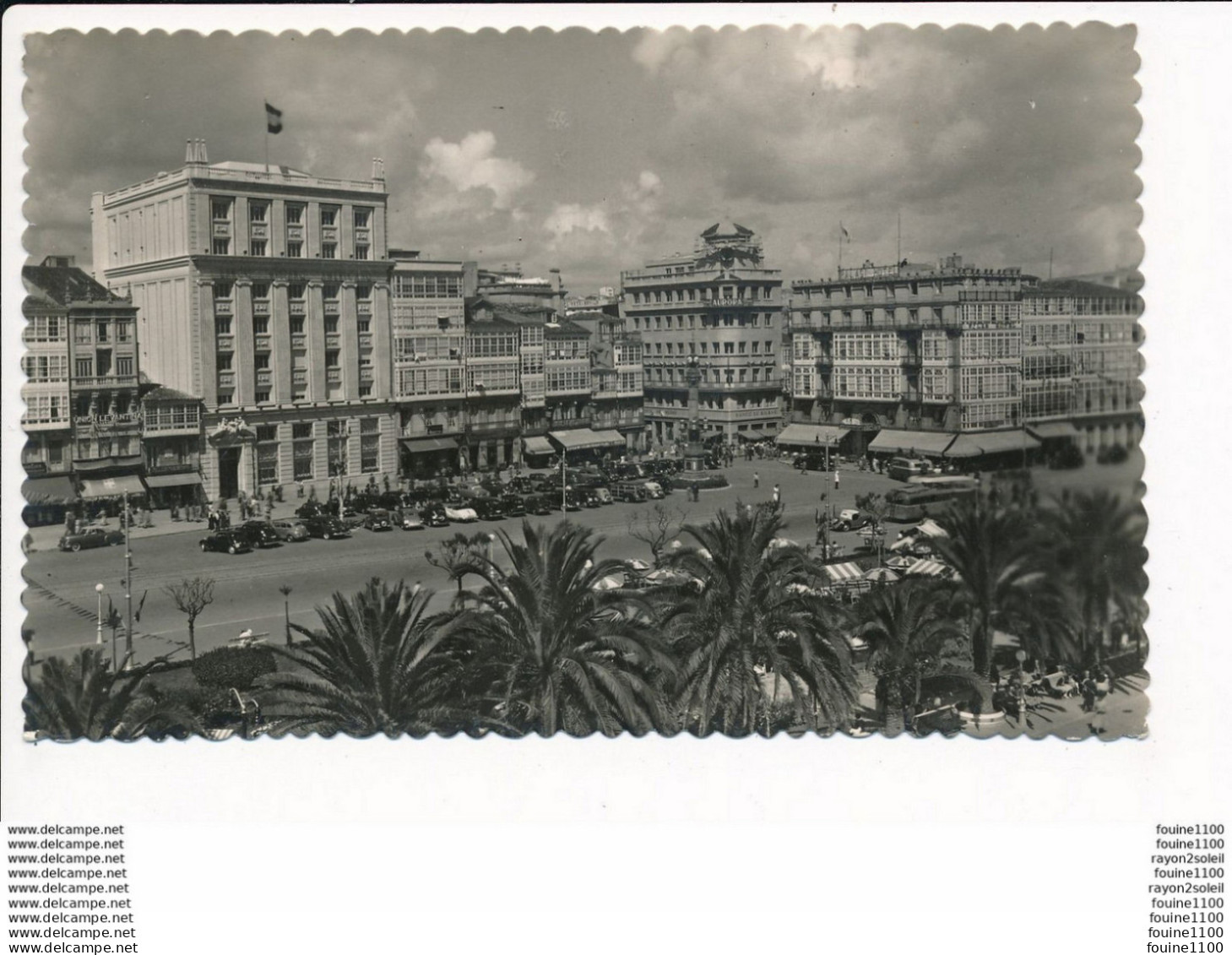 Carte LA CORUNA Cantones De José Antonio  ( Format 9 X 14 Cm ) - La Coruña