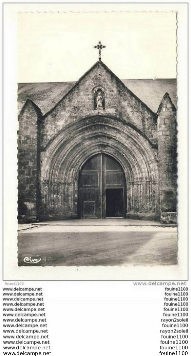 Carte De Beauvoir Sur Mer église Saint Philibert Portail D' Entrée - Beauvoir Sur Mer