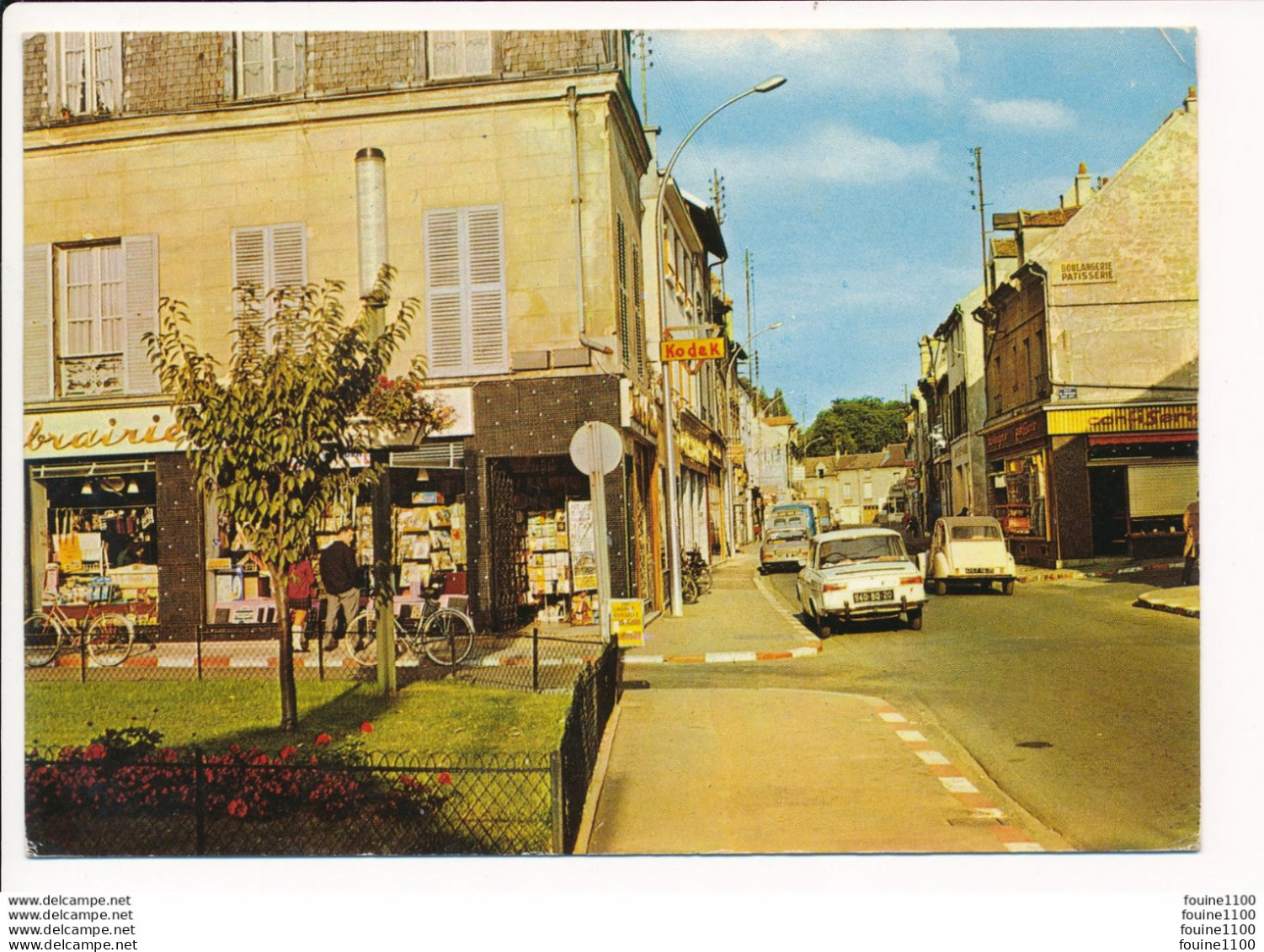 Carte ( Format 15 X 10,5 Cm ) MONTESSON Rue Du Général Leclerc - Montesson