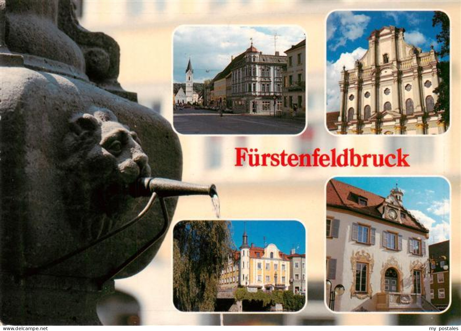 73901191 Fuerstenfeldbruck Motive Innenstadt Brunnen Fuerstenfeldbruck - Fürstenfeldbruck