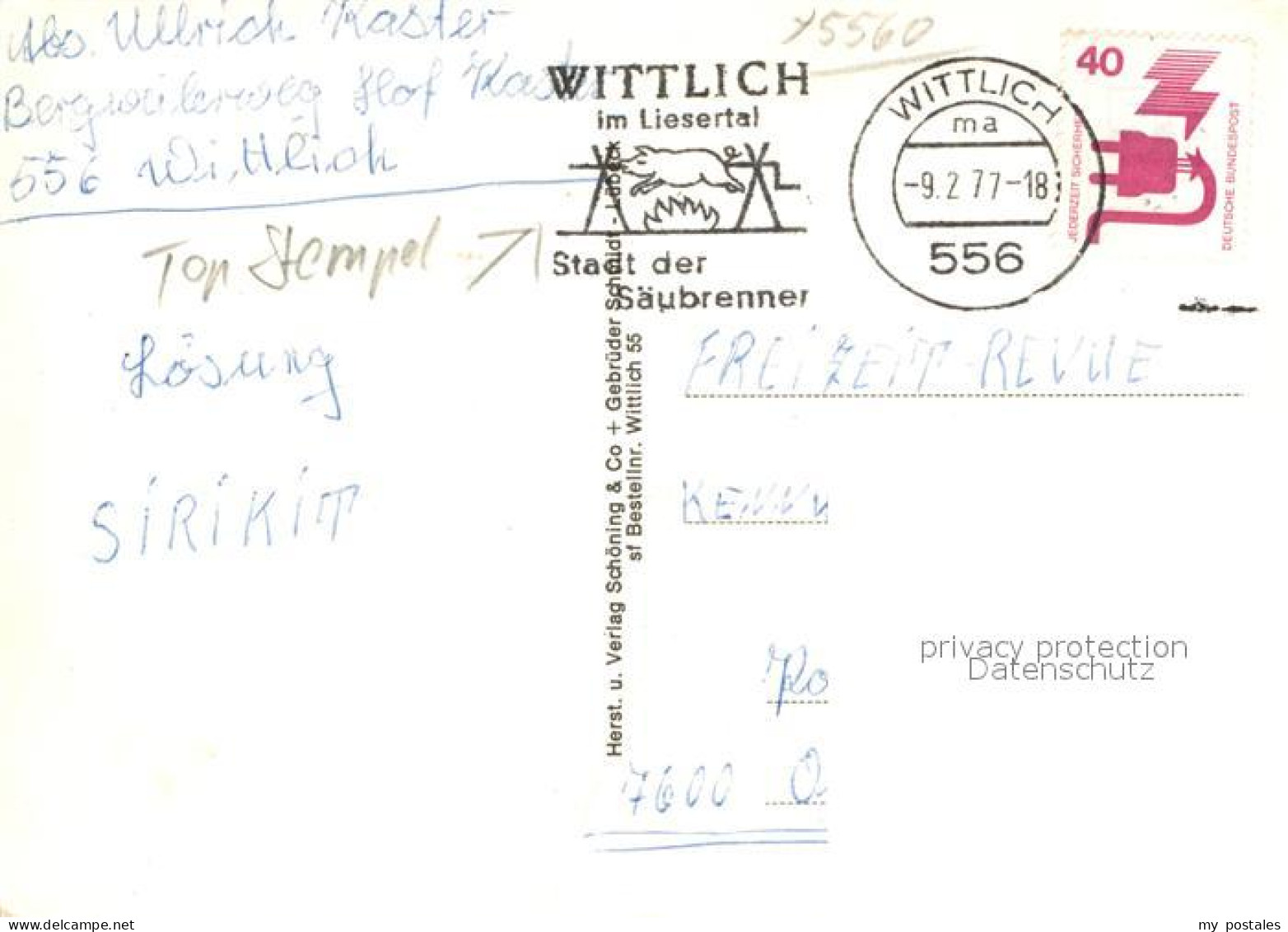 42973515 Wittlich Pariserplatz Rathaus Teilansicht  Wittlich - Wittlich