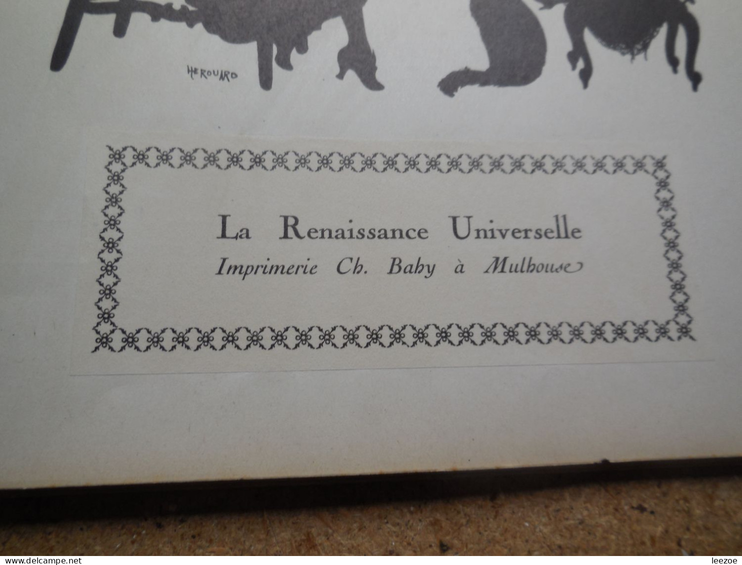 LIVRE ROSALBA ET AUTRES CONTES JAMES JAQUET..DESSINS HEROUARD..1922...ANNEE RARE.....2C