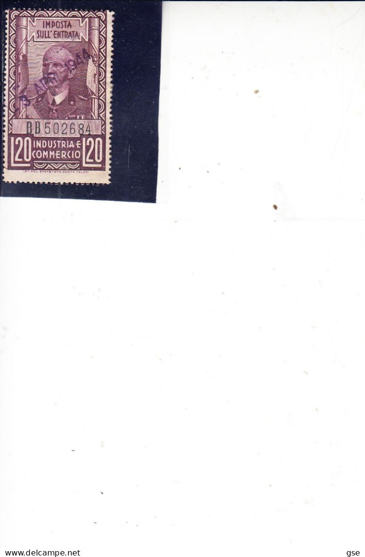 ITALIA 1940-46 -Unificato  28 -  Imposta Sull'entrata - Revenue Stamps