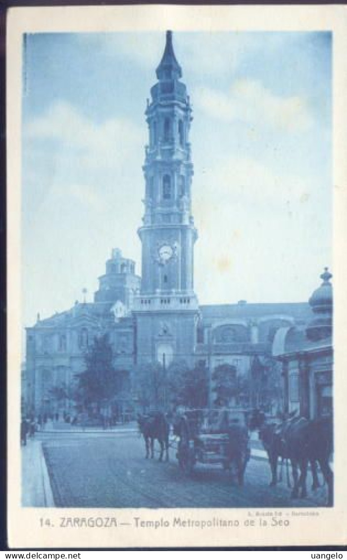 %1082 ZARAGOZA - TEMPLO METROPOLITANO DE LA SEO - Teruel