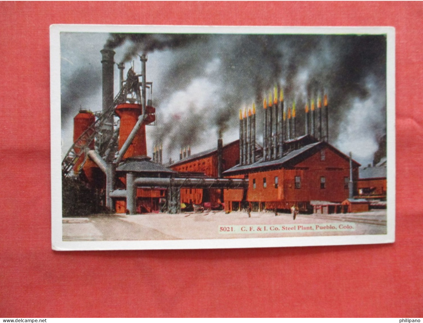 C F & L Co Steel Plant.  Pueblo  Colorado > Pueblo     Ref 6269 - Pueblo