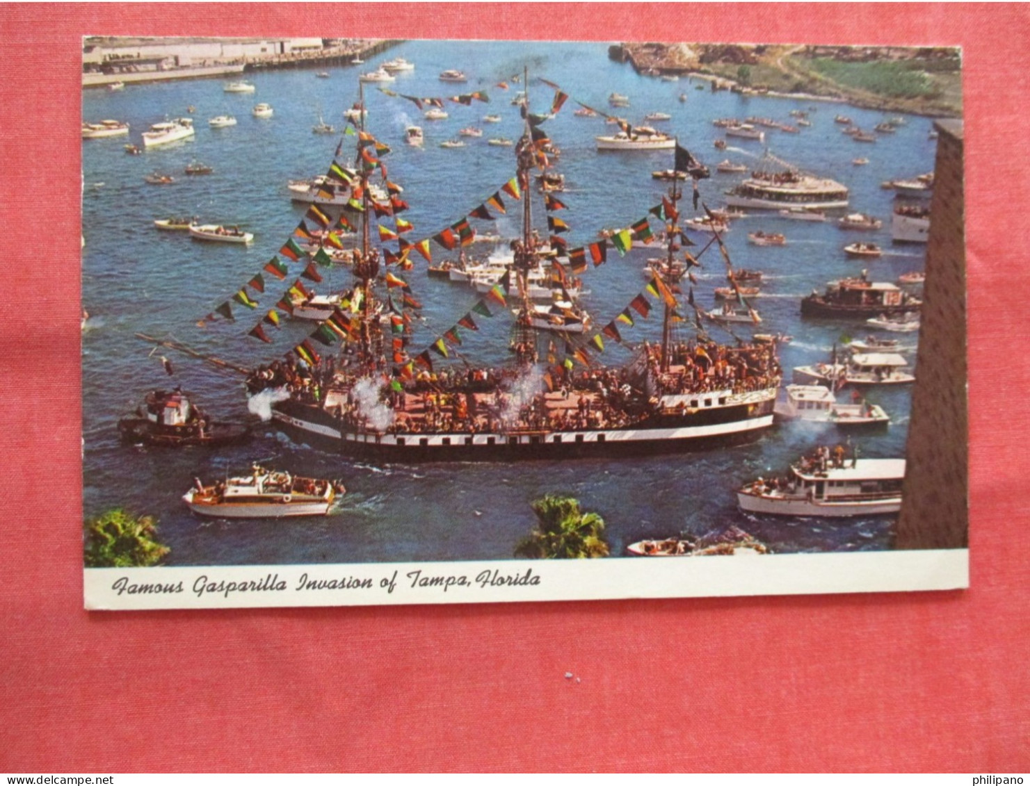 Pirate Ship.  Famous Gasperilla Invasion Of Tampa Florida > Tampa Ref 6270 - Tampa