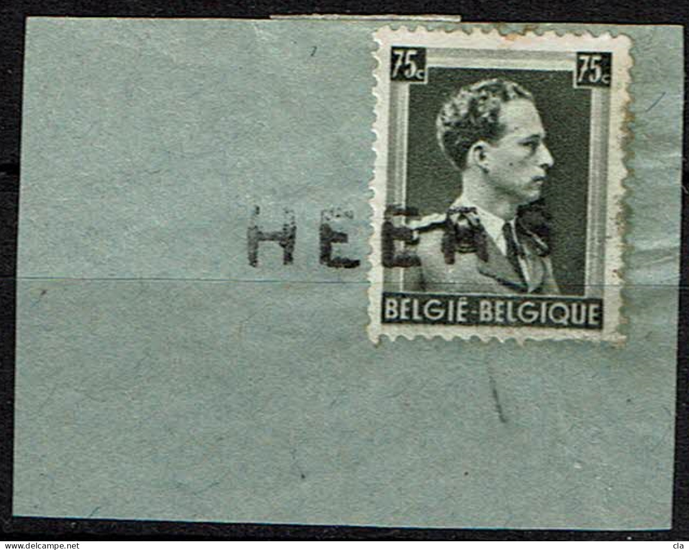 480  Obl  Griffe Heers - 1936-1957 Col Ouvert