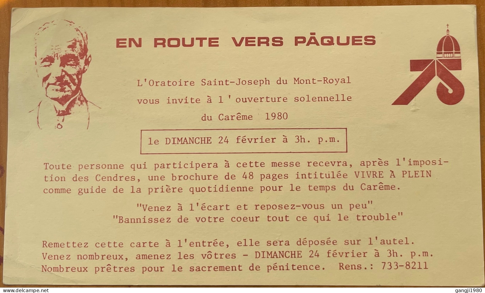 CANADA 1980, ADVERTISING CARD USED, THE ROAD TO CASTER, SPECIAL METER MACHINE PEEL & STICK TYPE LABEL USED, MONTREAL CIT - Lettres & Documents