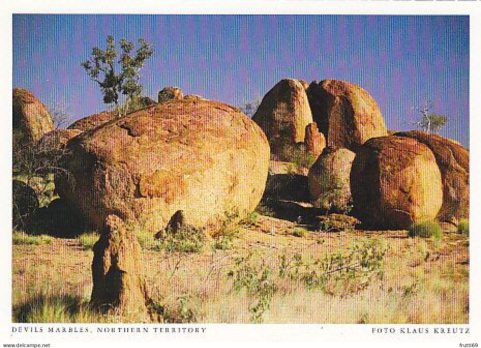 AK 185950 AUSTRALIA - Northern Territory - Devil Marbles - Non Classés