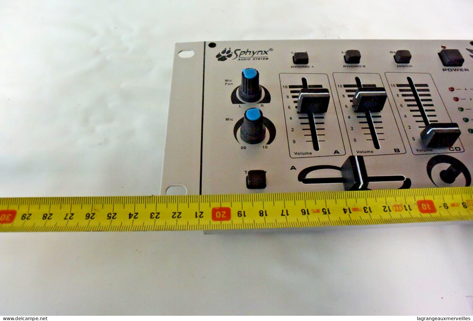 E2 Ancien Stereo TMX - 2210 Sphynx - Audio System - DJ Mixer - Muziekinstrumenten