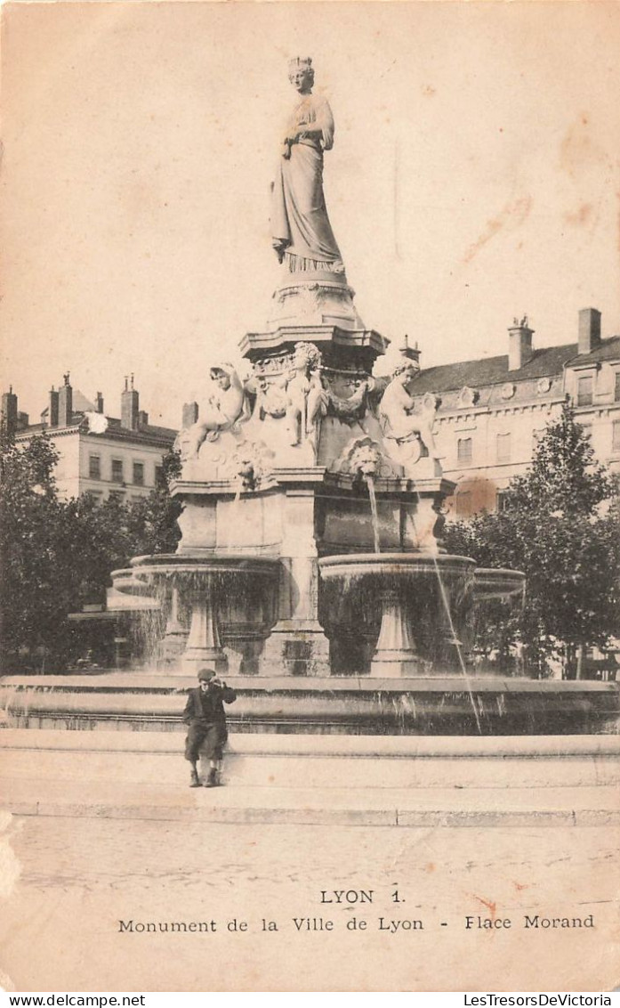 FRANCE - Lyon - Monument De La Ville De Lyon - Place Morand - Carte Postale Ancienne - Lyon 1