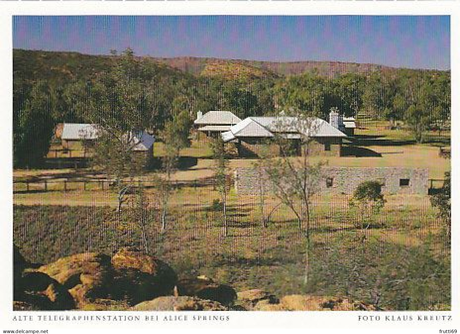 AK 185958 AUSTRALIA - Alte Telegraphenstation Bei Alice Springs - Alice Springs