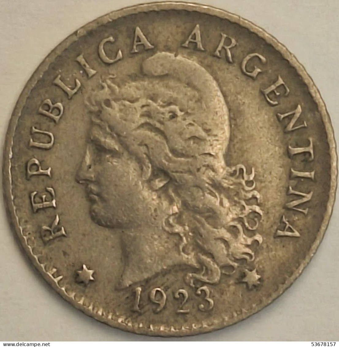 Argentina - 5 Centavos 1923, KM# 34 (#2736) - Argentine