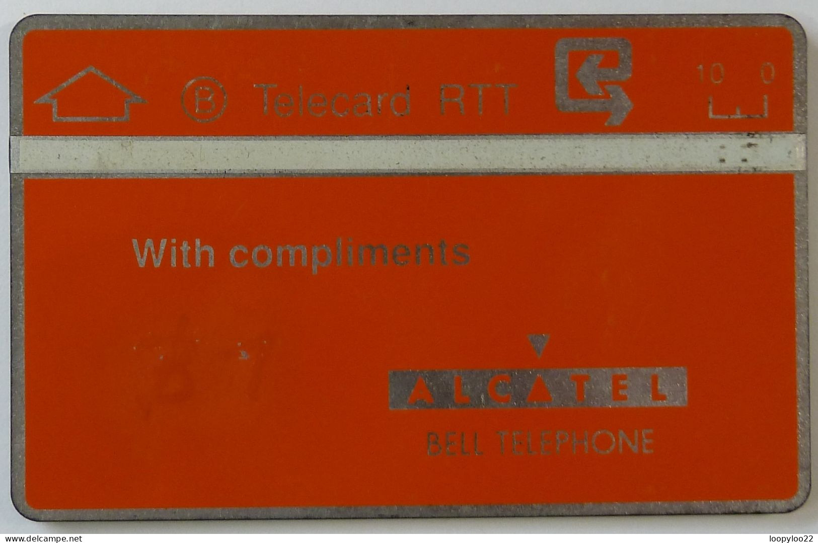 BELGIUM - L&G - RTT - Alcatel Bell Telephone - Complimentary - 10 Units - 804B - Used - Sans Puce