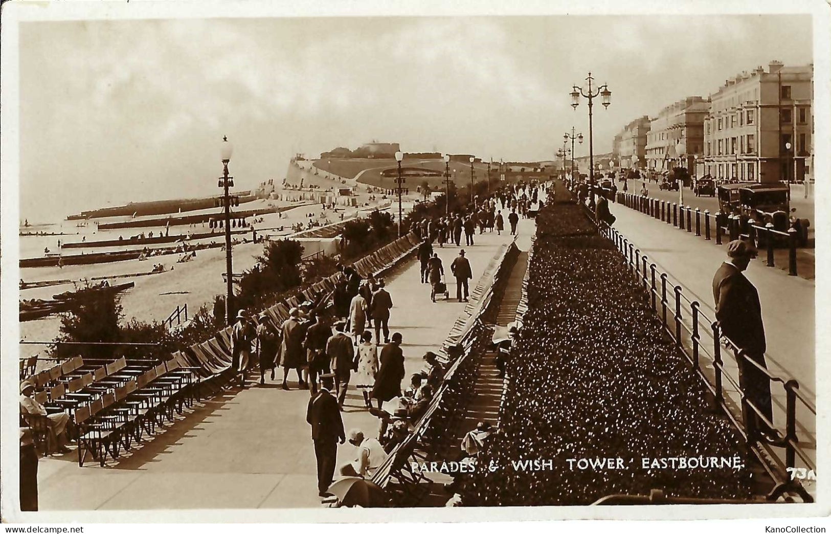 Eastbourne, Parades And Wish Tower, Rückseite Beschrieben - Eastbourne