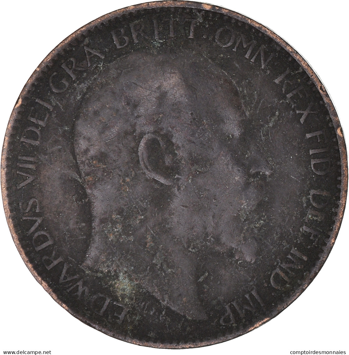 Monnaie, Grande-Bretagne, Farthing, 1906 - B. 1 Farthing