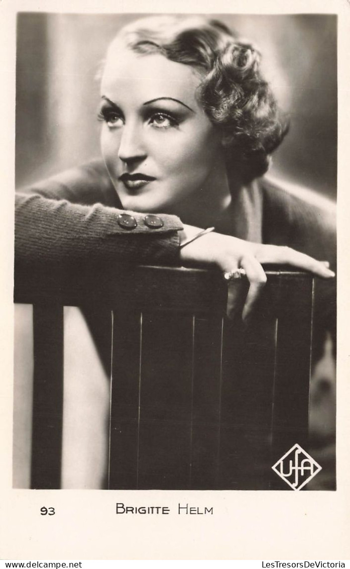 CELEBRITE - Brigitte Helm - Actrice Allemande - Carte Postale Ancienne - Famous Ladies