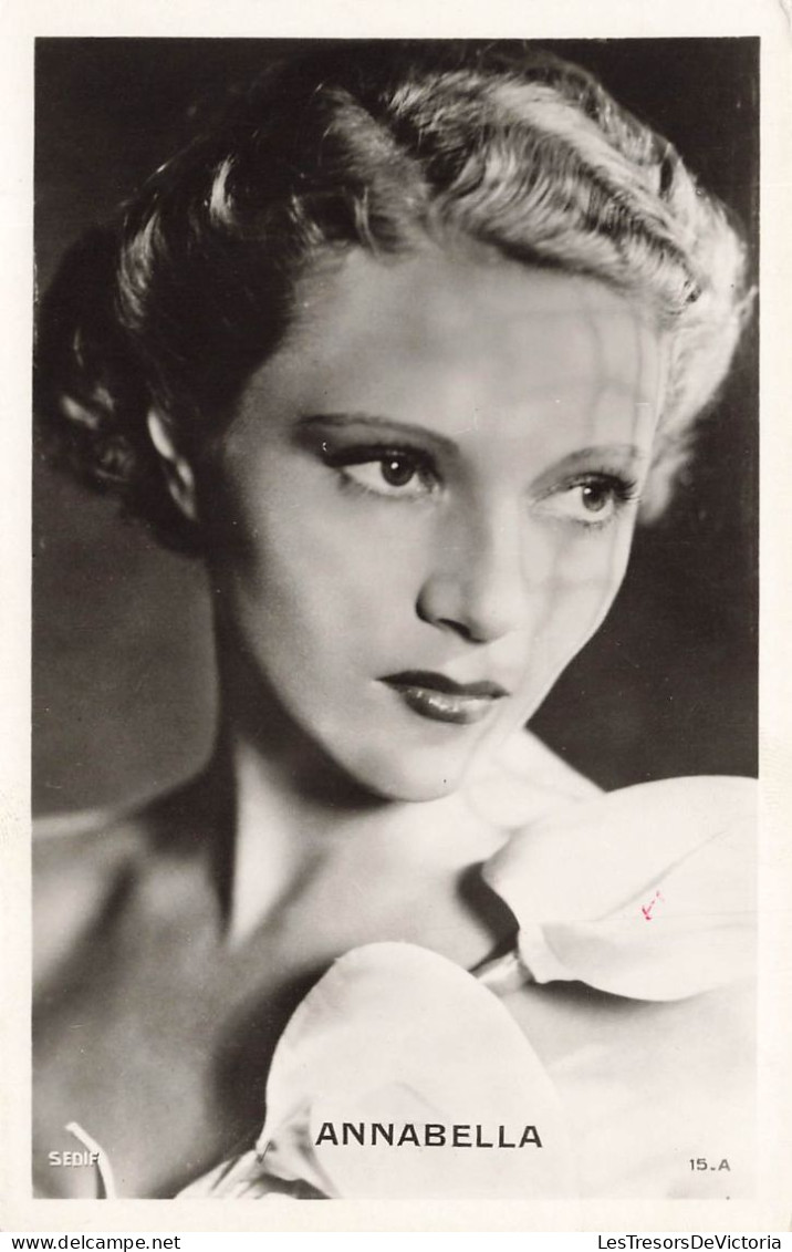 CELEBRITE - Annabella - Actrice Française - Studio Lorelle - Carte Postale Ancienne - Femmes Célèbres