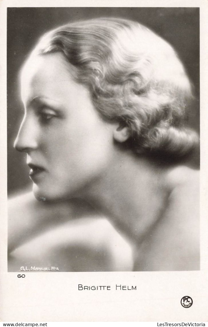 CELEBRITE - Brigitte Helm - Actrice Allemande - Carte Postale Ancienne - Famous Ladies