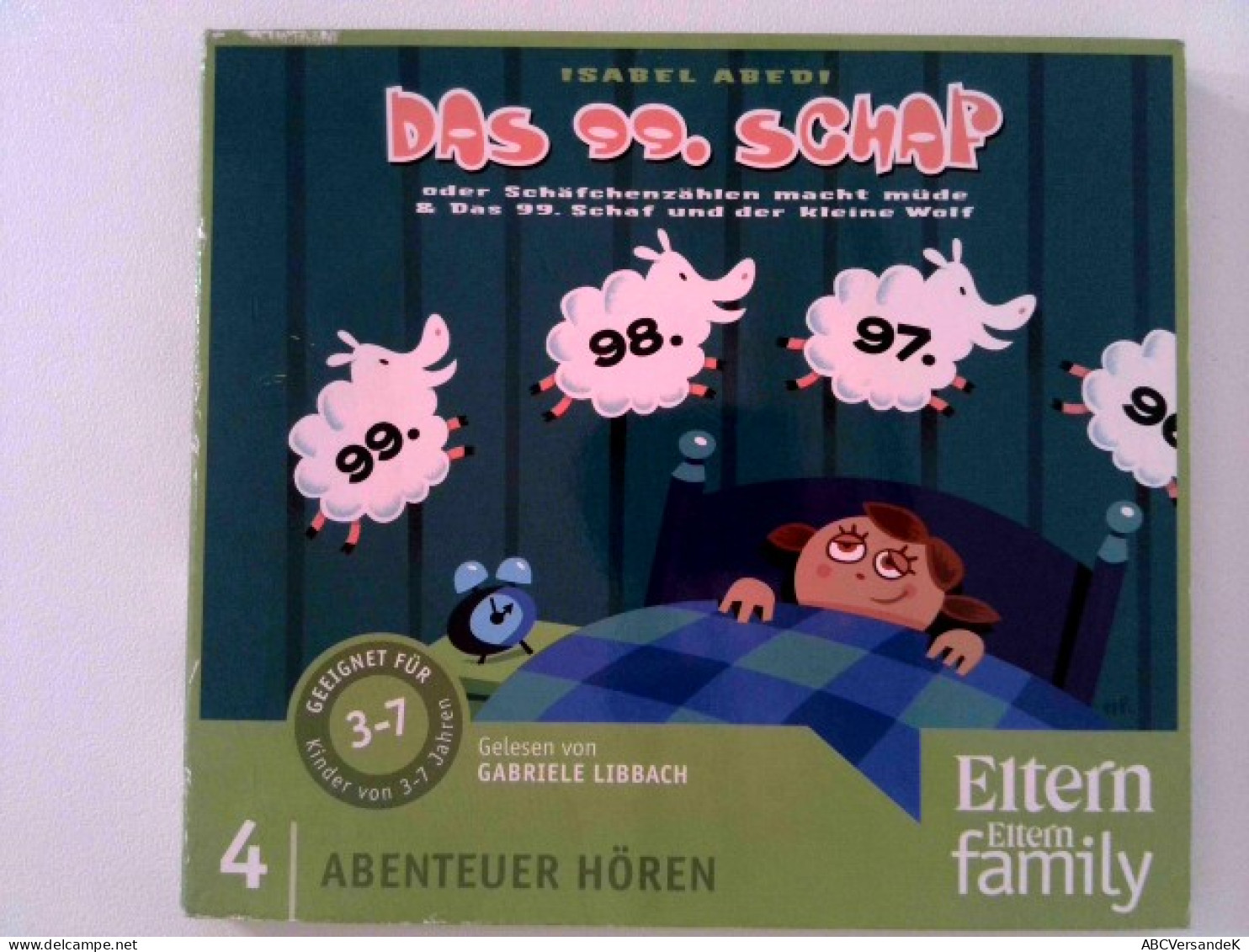 Das 99. Schaf Und Der Kleine Wolf: ELTERN-Edition Abenteuer Hören - CD