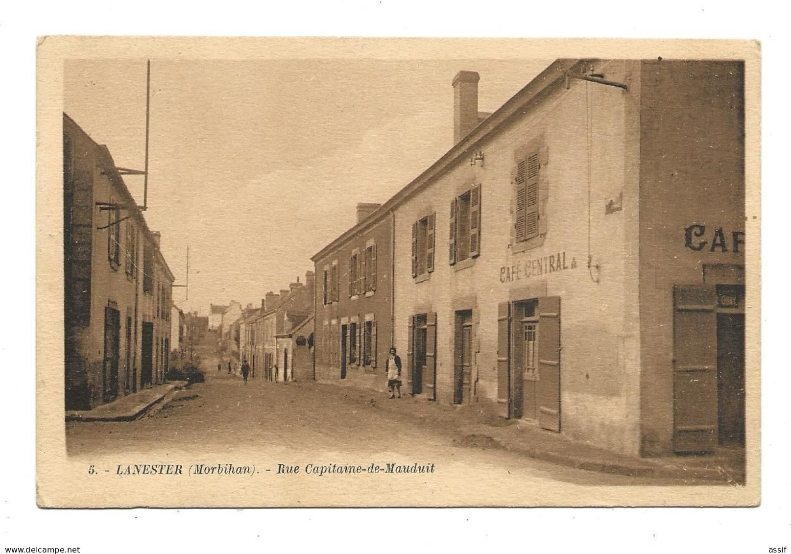 Lanester ( 56 ), Rue Du Capitaine Mauduit - Lanester