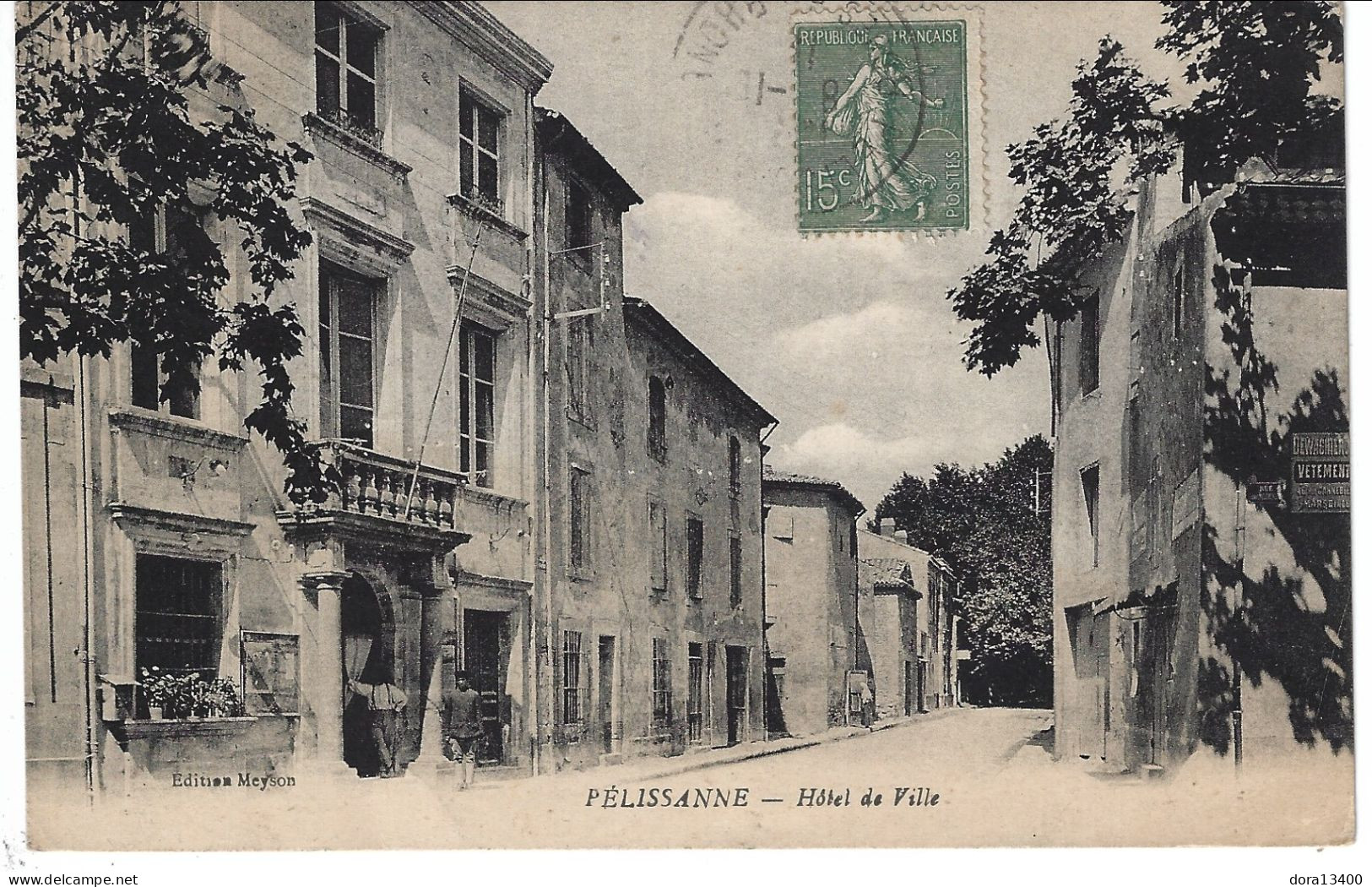 CPA13- PELISSANNE- Hôtel De Ville - Pelissanne