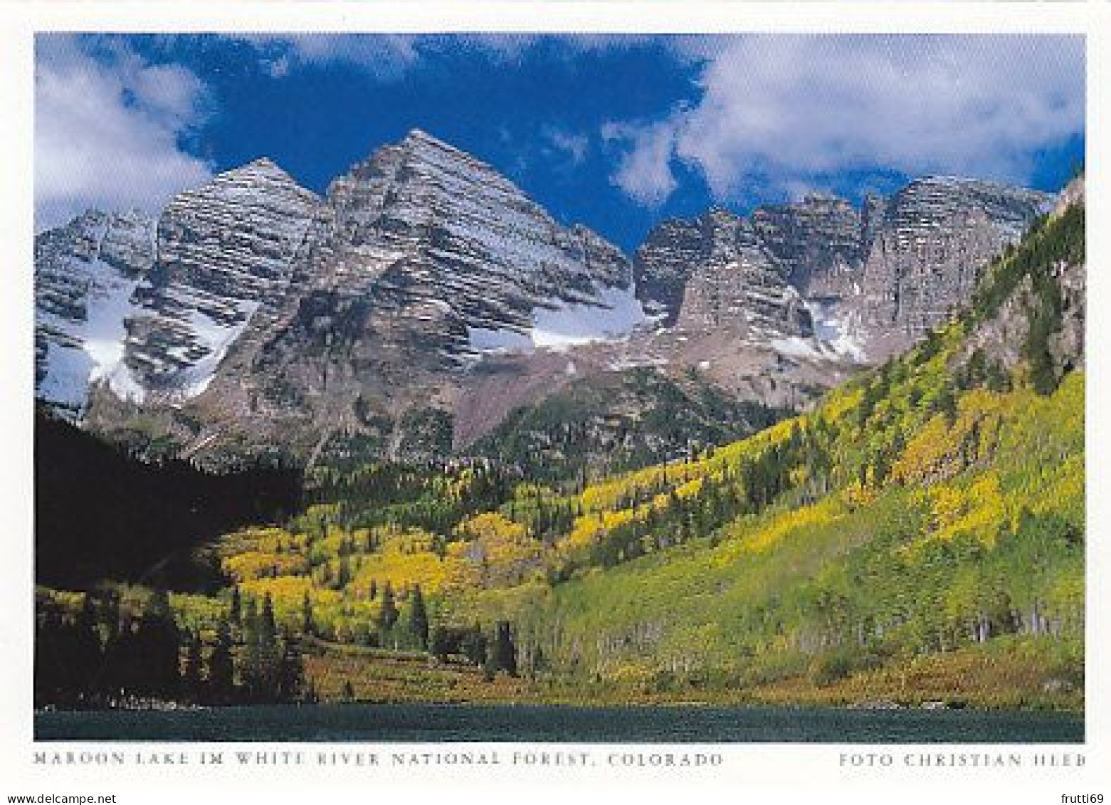 AK 186008 USA - Colorado - White River National Forest - Maroon Lake - Rocky Mountains