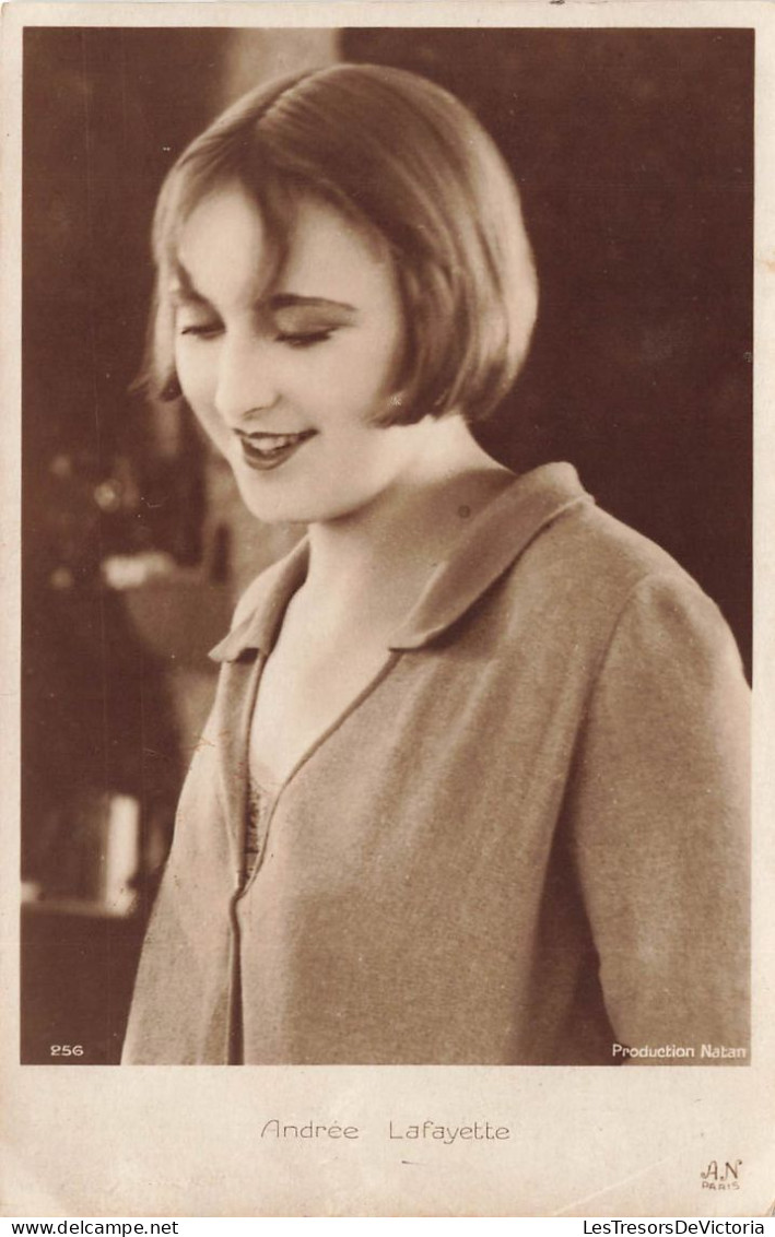 CELEBRITE - Andrée Lafayette - Actrice - Carte Postale Ancienne - Femmes Célèbres