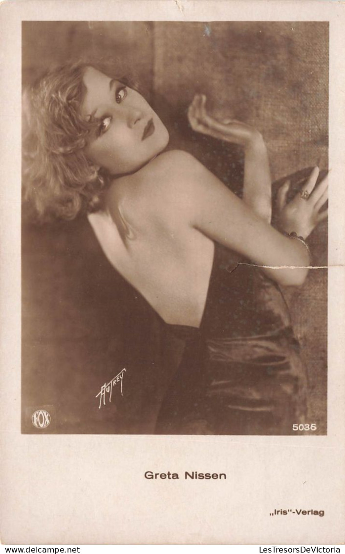 CELEBRITE - Greta Nissen - Actrice Et Danseuse - Carte Postale Ancienne - Famous Ladies