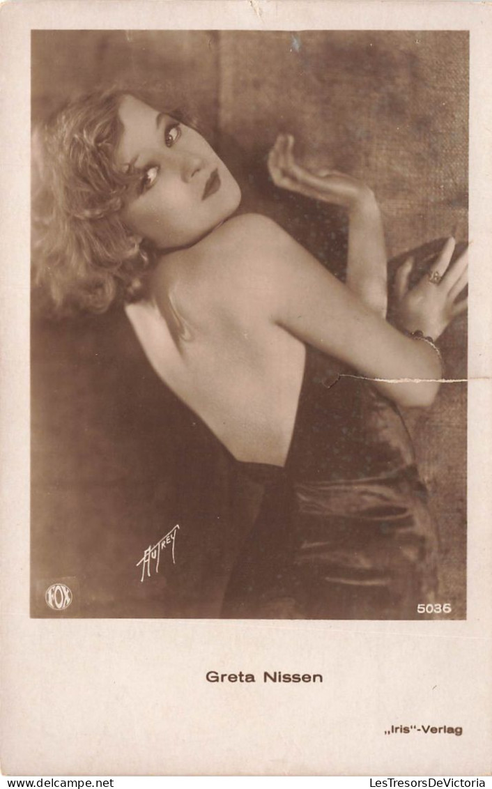 CELEBRITE - Greta Nissen - Actrice Et Danseuse - Carte Postale Ancienne - Femmes Célèbres