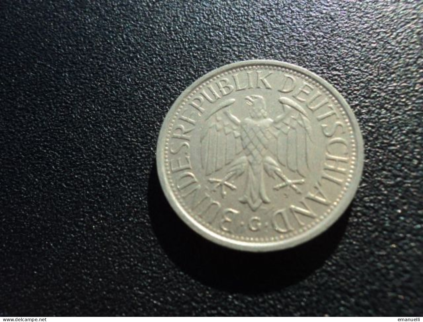 RÉPUBLIQUE FÉDÉRALE  ALLEMANDE : 1 DEUTSCHMARK   1981 G    KM 110     SUP - 1 Mark