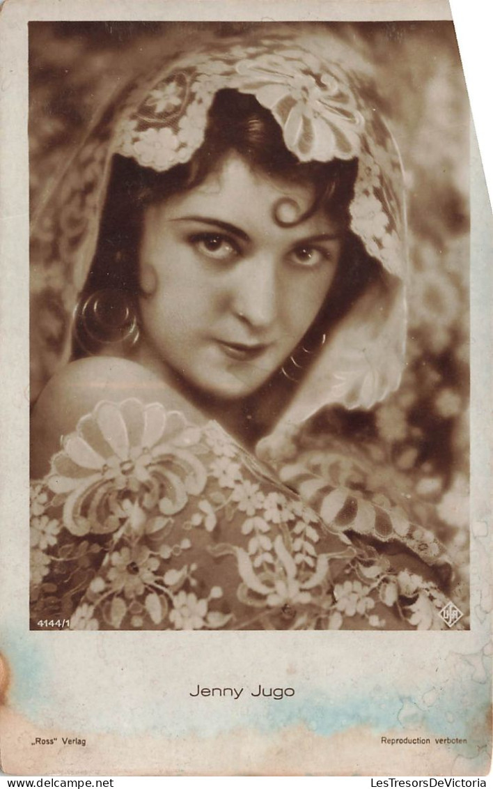 CELEBRITE - Jenny Jugo - Actrice Autrichienne - Carte Postale Ancienne - Femmes Célèbres