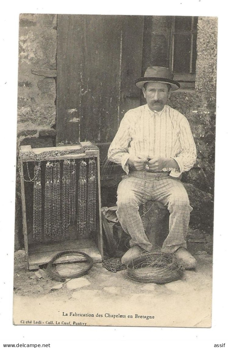 La Fabrication Des Chapelets En Bretagne  Coll. Le Cunf  Pontivy - Pontivy