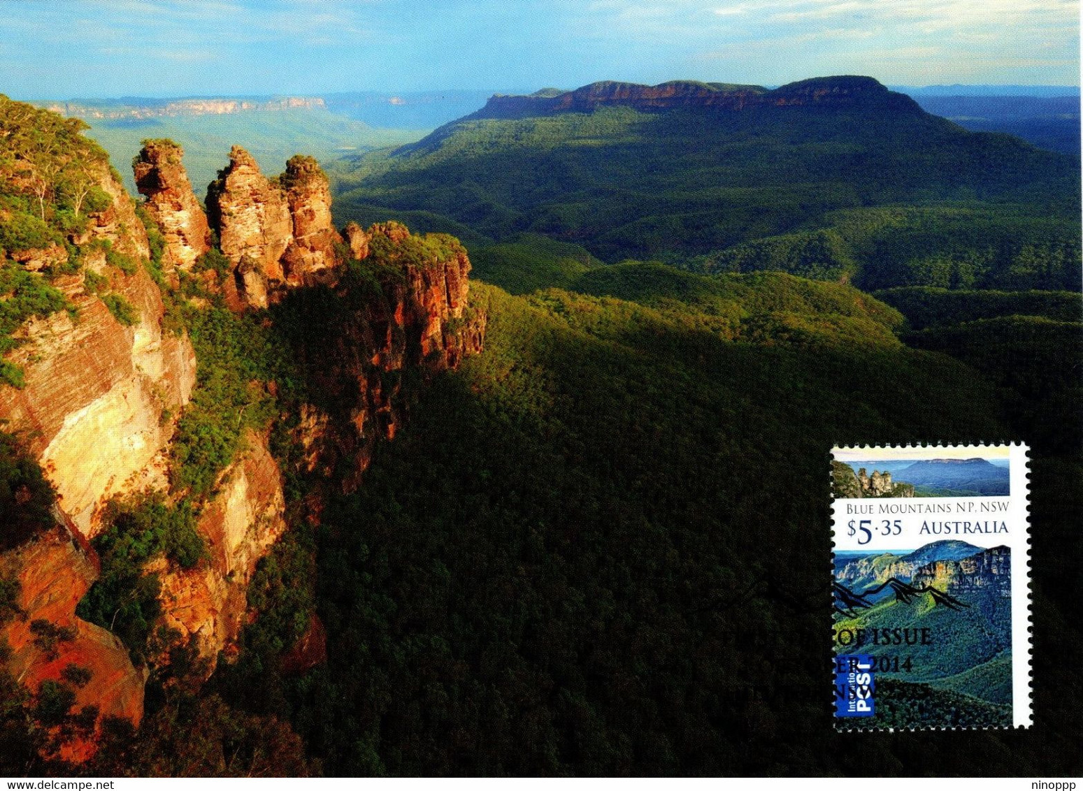 Australia 2014  Wilderness Australia,Blue Mountains National Park NSW.,Maximum Card - Maximumkaarten